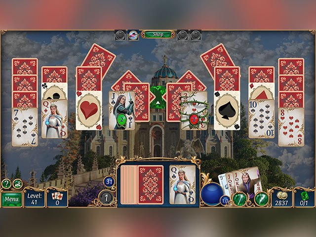 Jewel Match Solitaire Fantasy large screenshot