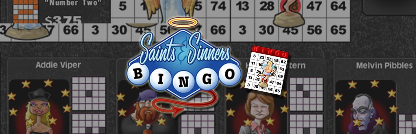 Saints and Sinners Bingo