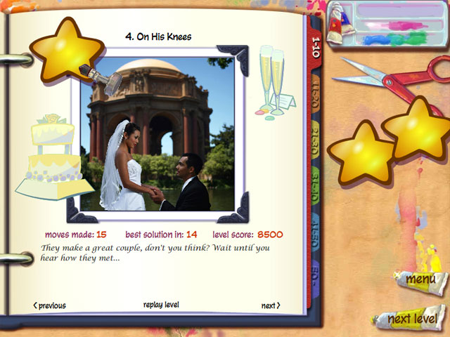 ColorUp Wedding Scrapbook Screenshot 1