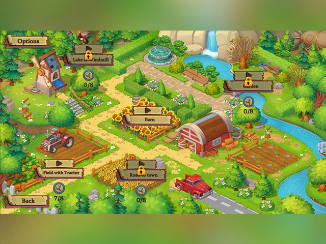 Adventure Mosaics - Granny's Farm large screenshot