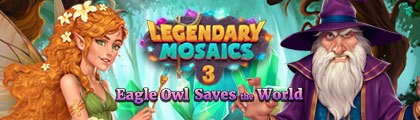 Legendary Mosaics 3: Eagle Owl Saves the World screenshot