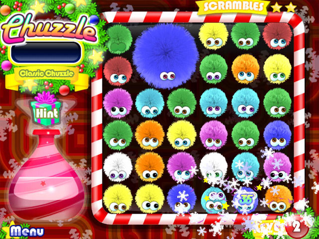 Chuzzle Christmas Edition Screenshot 1