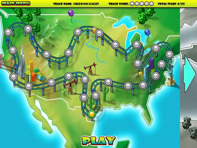 Rollercoaster Rush Screenshot 1
