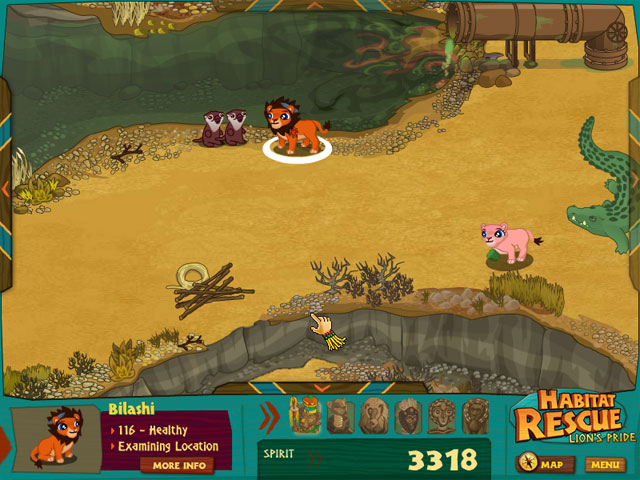 Habitat Rescue:  Lions Pride Screenshot 1