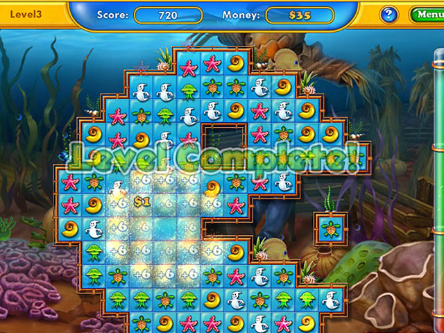 Fishdom: Seasons Under the Sea Screenshot 1