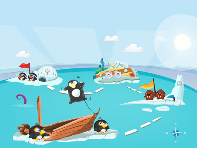 Pengu Wars Screenshot 1