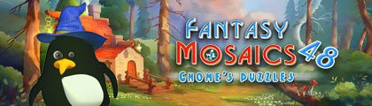 Fantasy Mosaics 48: Gnome's Puzzles screenshot