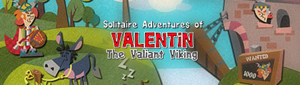 Solitaire Adventures of Valentin the Valiant Viking screenshot