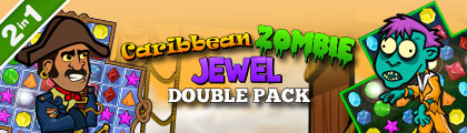 Caribbean Zombie Jewel Double Pack screenshot