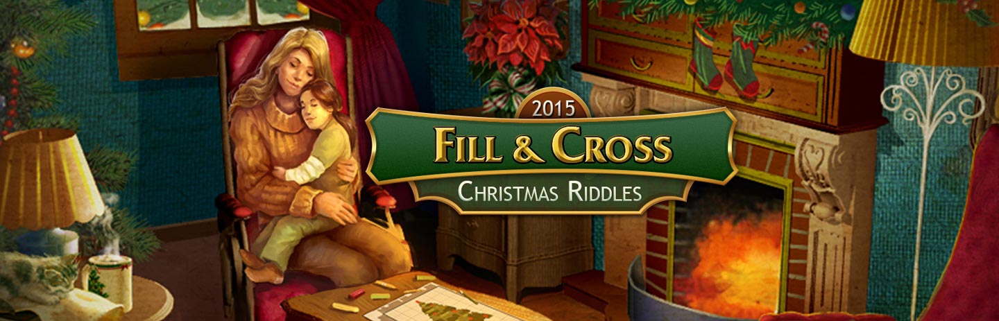 Fill & Cross Christmas Riddles