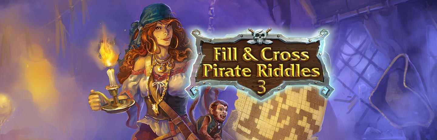 Fill & Cross Pirates Riddles 3