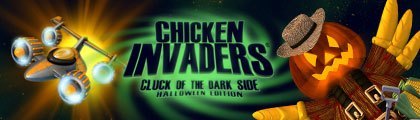 Chicken Invaders - Cluck of the Dark Side Halloween Edition screenshot