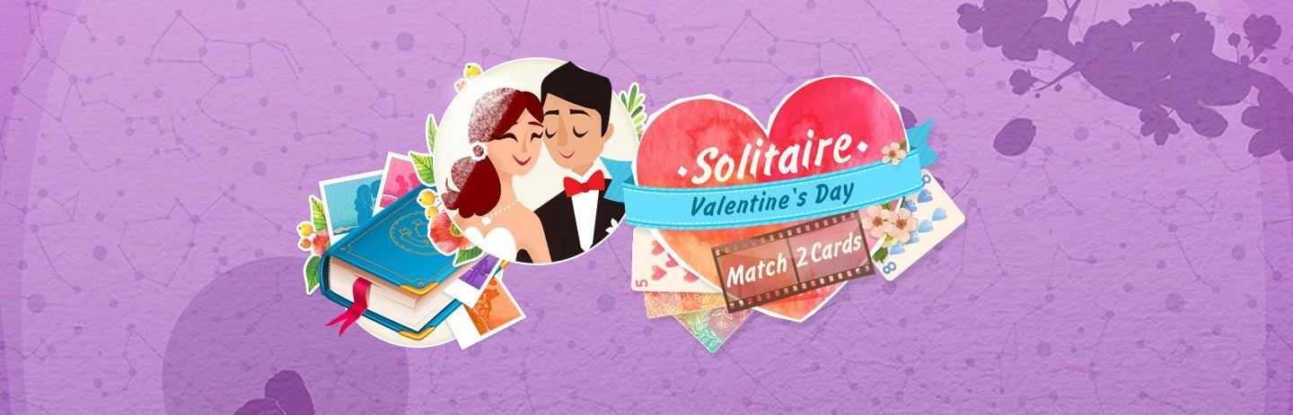 Solitaire: Valentine's Day - Match 2 Cards
