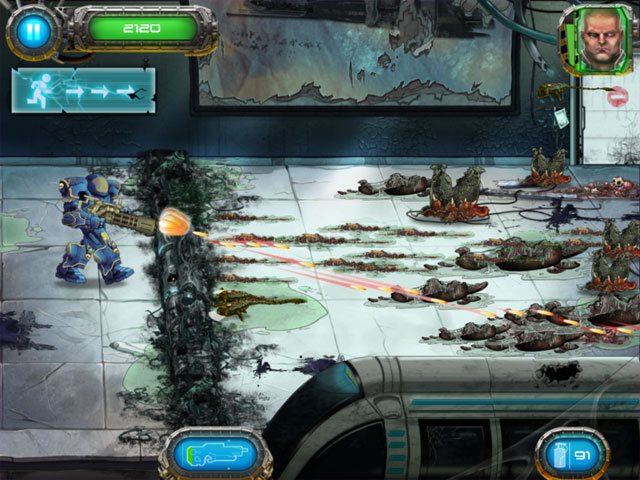 Soldier vs Aliens large screenshot