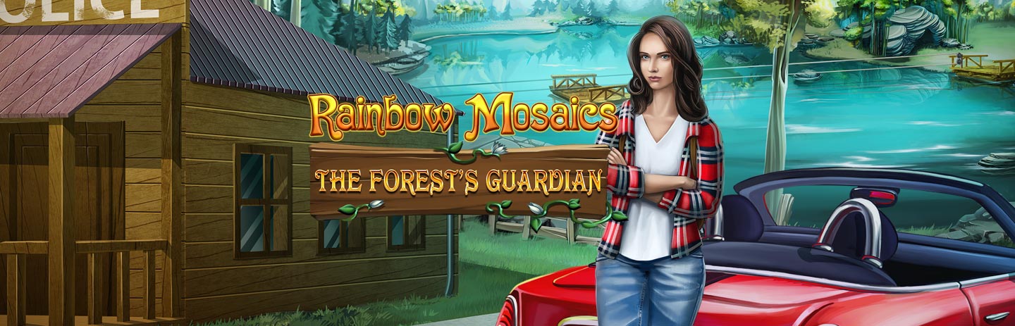 Rainbow Mosaics - The Forest's Guardian