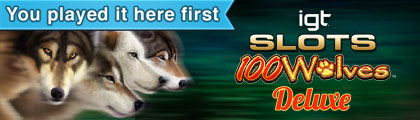 IGT Slots 100 Wolves Deluxe screenshot