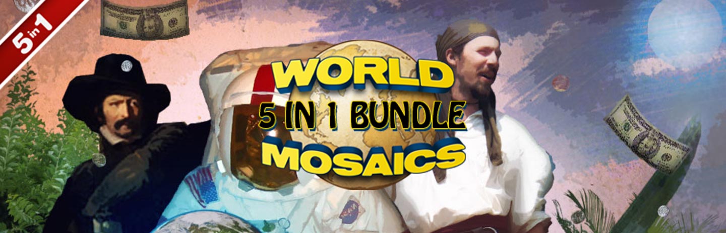 World Mosaics 5-in-1 Bundle