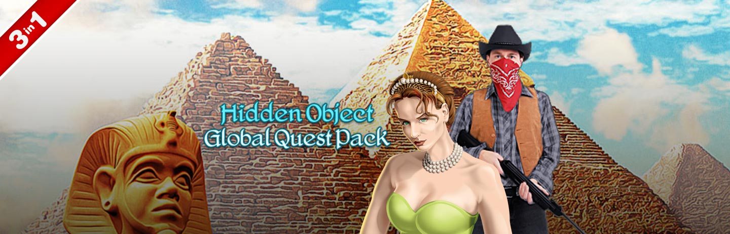 Hidden Object Global Quest 3-in-1