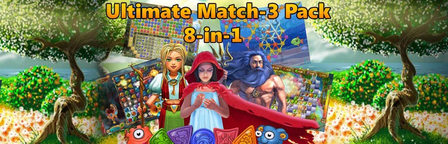 Ultimate Match-3 Pack 8-in-1