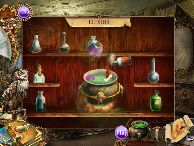 The Spell (Match-3 / HOG hybrid) Screen_3