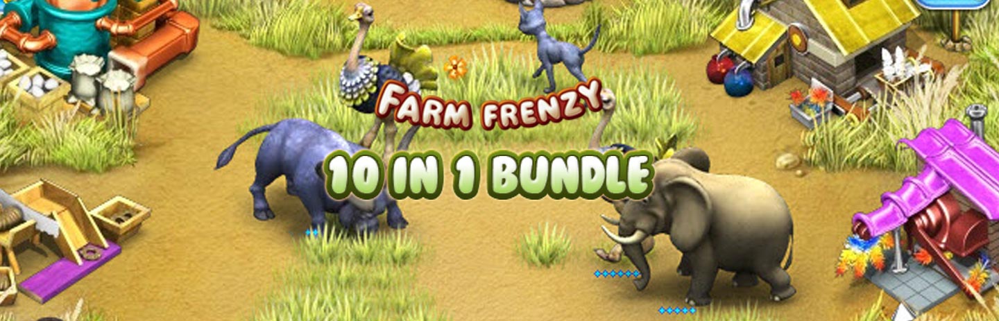 Farm Frenzy 10 in 1 Bundle