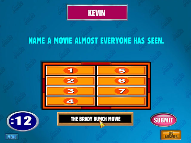 Family Feud Hollywood Ed. Screenshot 1