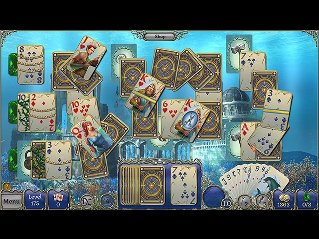 Jewel Match Atlantis Solitaire large screenshot