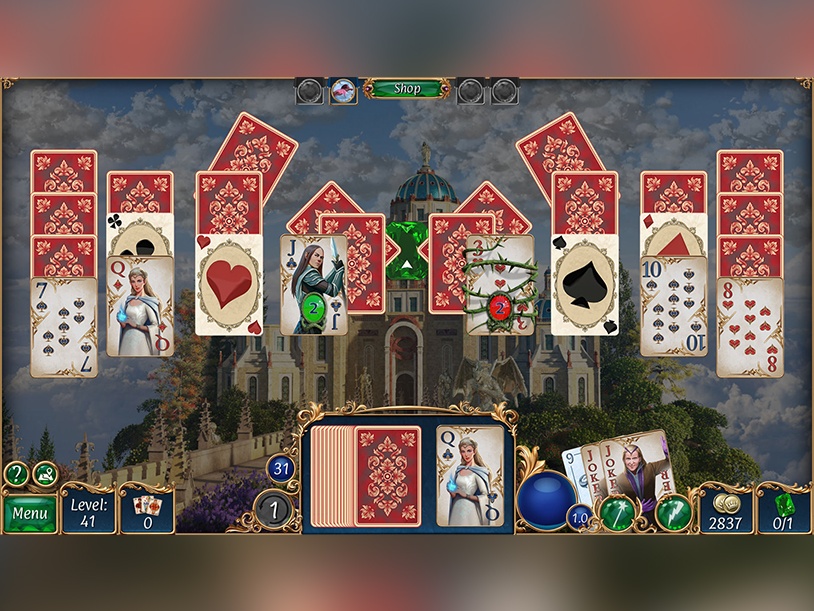Jewel Match Solitaire Fantasy Collector's Edition screenshot 1