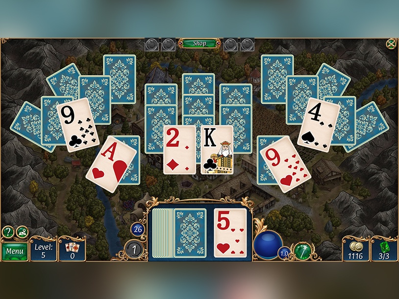 Jewel Match Solitaire Fantasy Collector's Edition screenshot 2