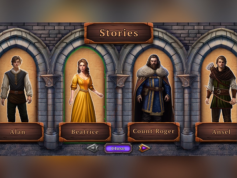 Love and Knights Solitaire screenshot 3