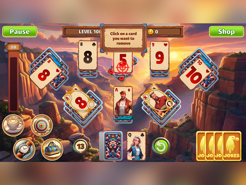 American Journey Solitaire screenshot 3