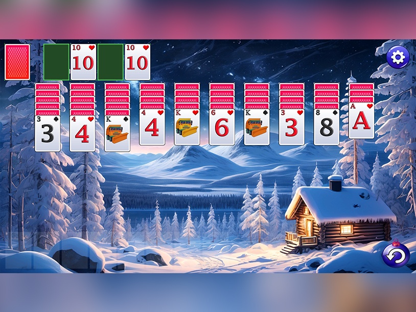 Winterland Solitaire 3 screenshot 2