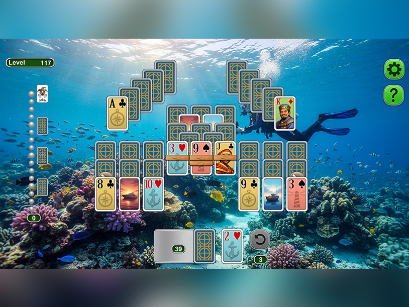 Weekend Solitaire: Ocean Kings screenshot 1