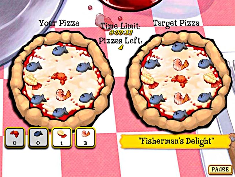 pizza frenzy online game free