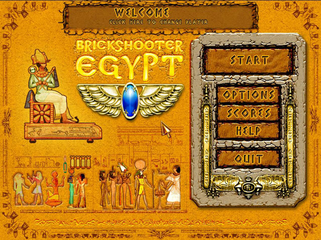 Brickshooter Egypt large screenshot