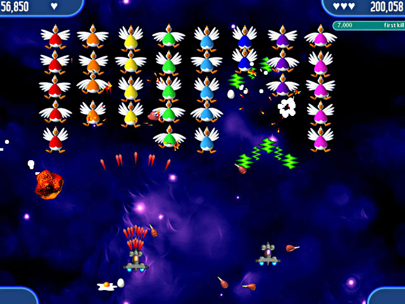 chicken invaders free play
