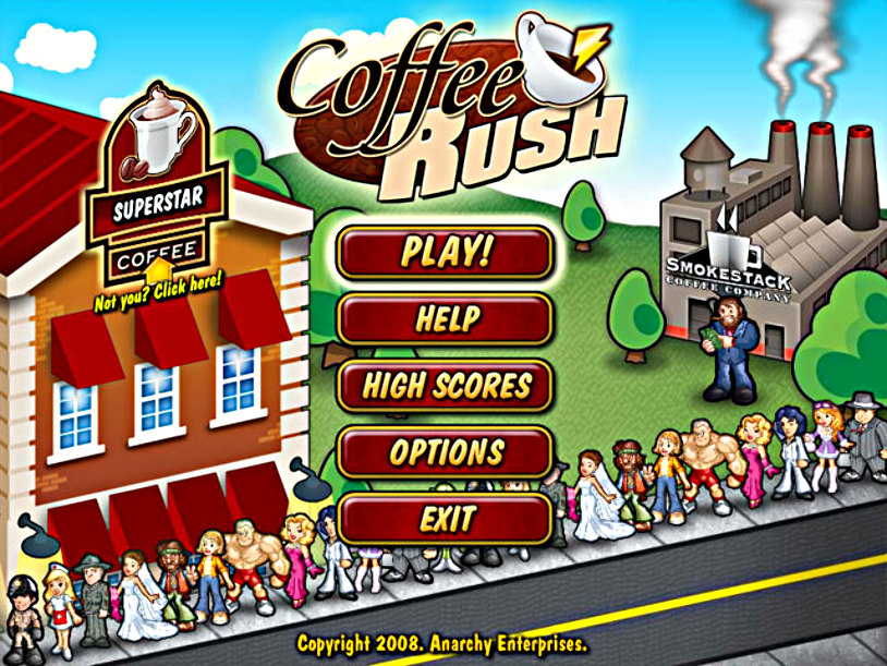 Play Coffee Rush For Free At iWin