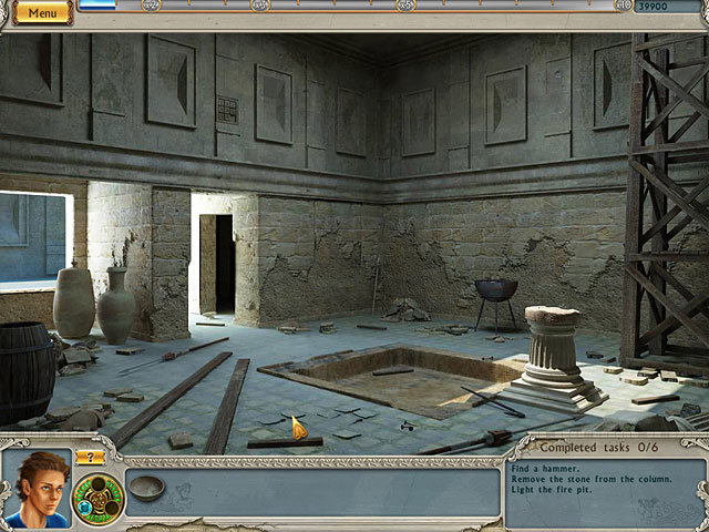 Alabama Smith: Escape from Pompeii large screenshot