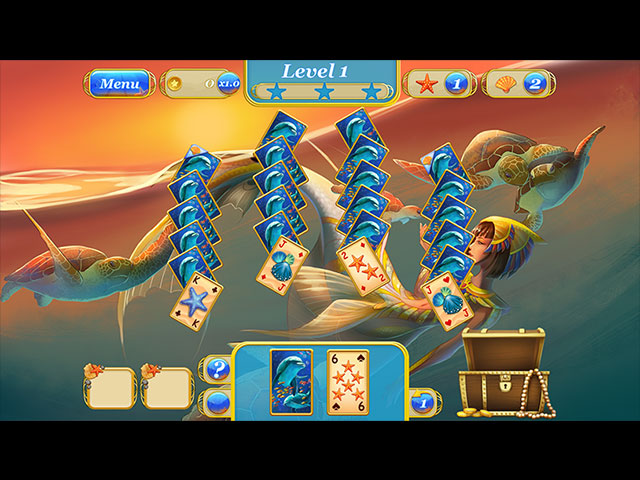 Maidens of the Ocean Solitaire large screenshot