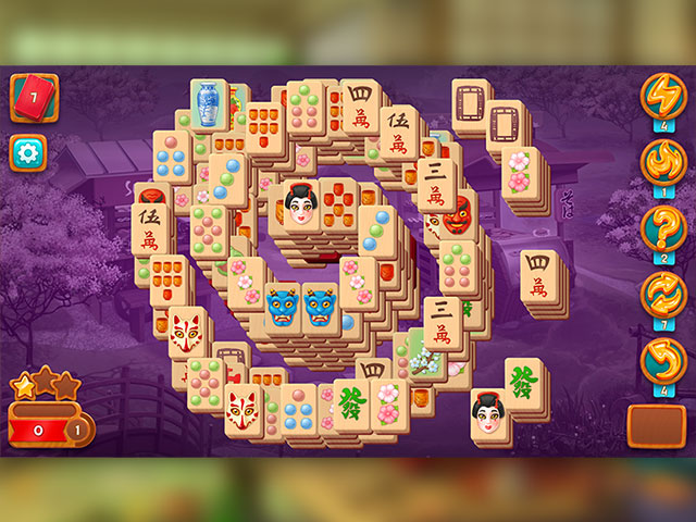 Mahjong Fest: Sakura Garden large screenshot