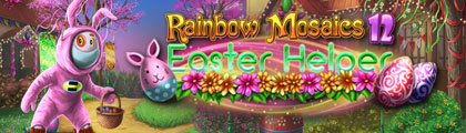 Rainbow Mosaics 12: Easter Helper screenshot