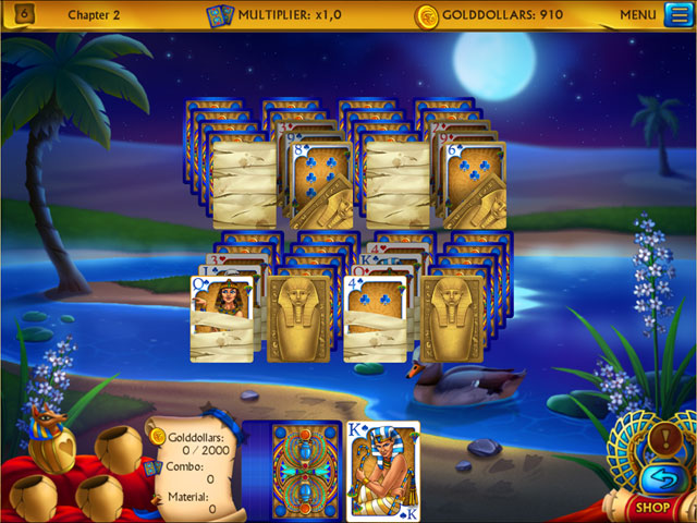 The Artifact of the Pharaoh Solitaire large screenshot