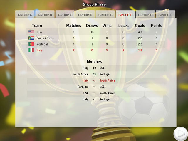 Soccer Cup Solitaire large screenshot