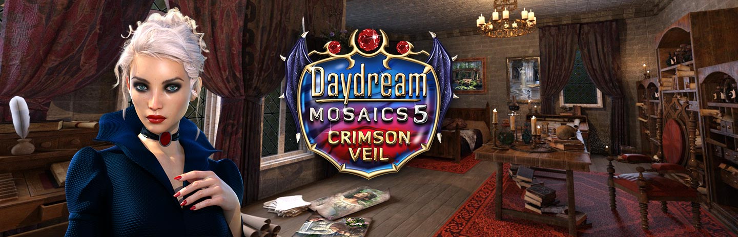 Daydream Mosaics 5 - Crimson Veil