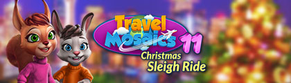 Travel Mosaics 11: Christmas Sleigh Ride screenshot