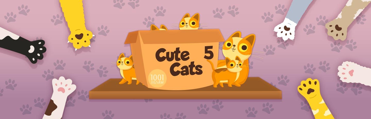 1001 Jigsaw Cute Cats 5