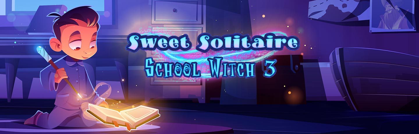 Sweet Solitaire School Witch 3