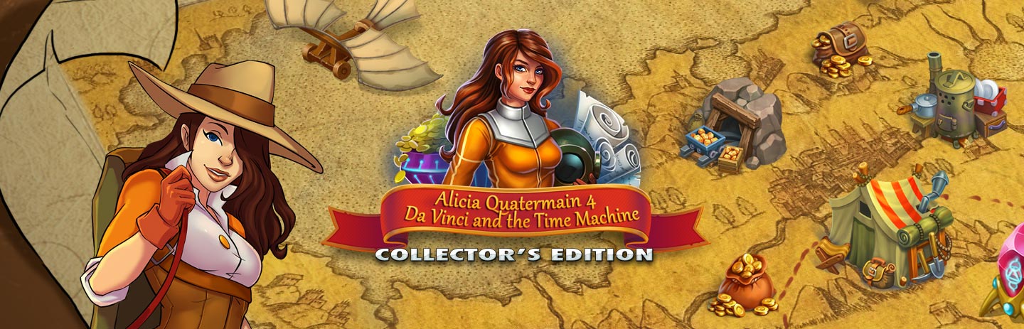Alicia Quatermain 4: Da Vinci and the Time Machine Collector's Edition