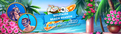 Solitaire Beach Season - A Vacation Time screenshot