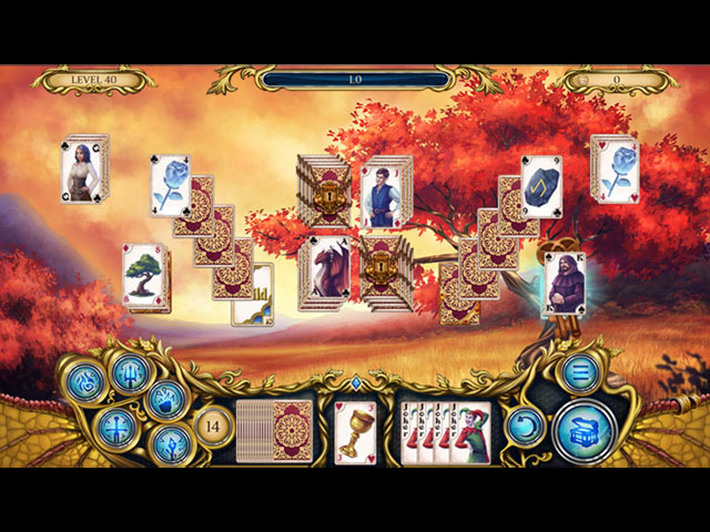 Solitaire - Dragon Light large screenshot